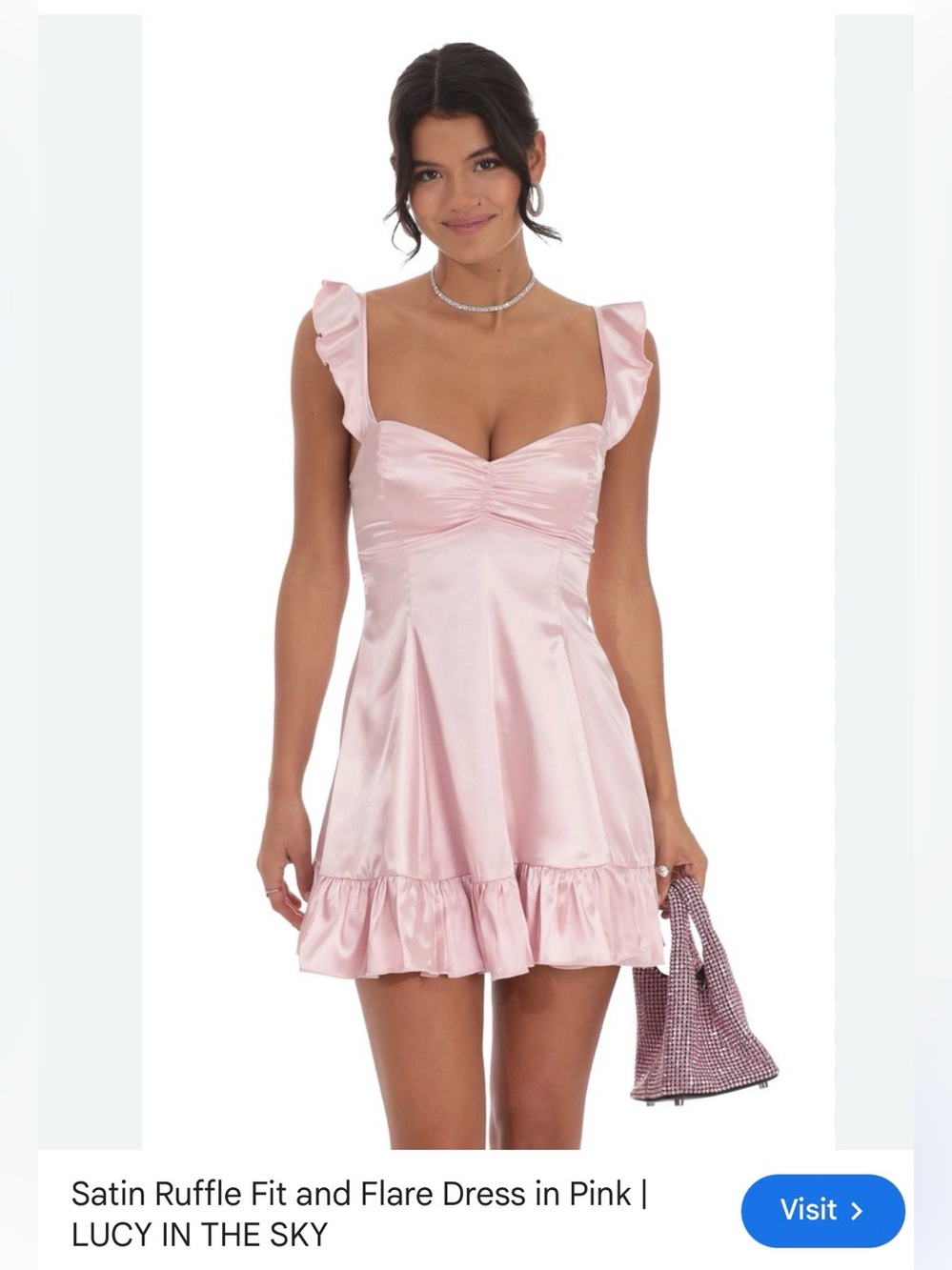 Lucy in the Sky Light Pink Dress, size M